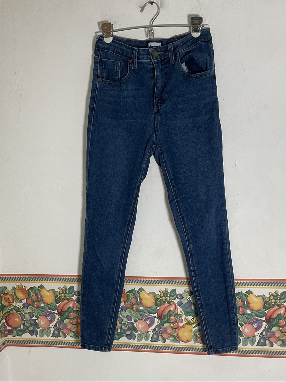Abound High Rise Skinny Jeans Size 27 Blue Denim Eco